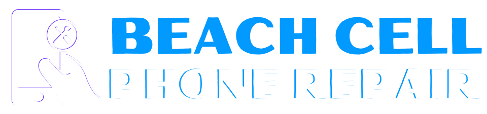 Beach Cell Phone Repair Logo